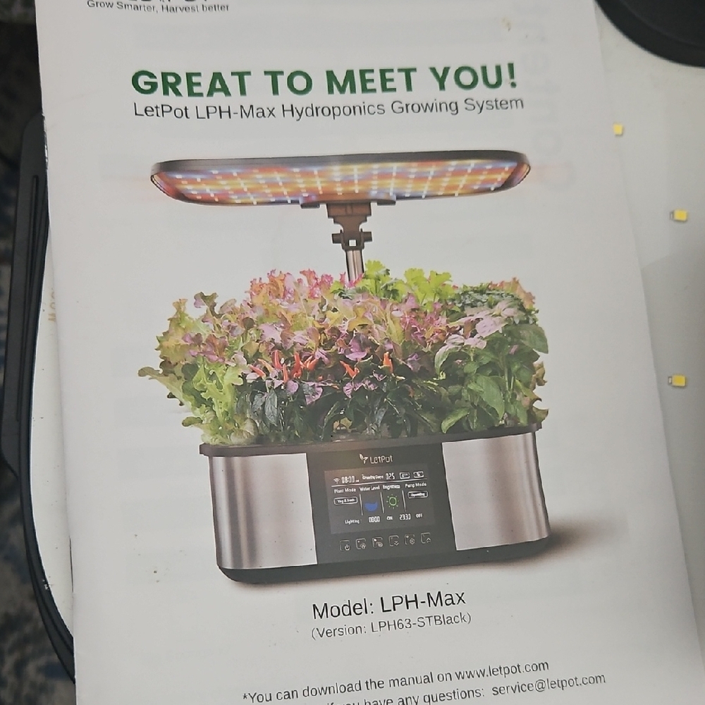 LPH-Max Hydroponics Growing System in Silver